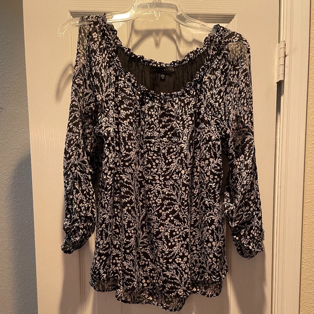 Sanctuary Cold Shoulder Blouse